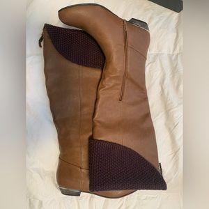 Call It Spring - knee-high fold over boots - women’s size 8